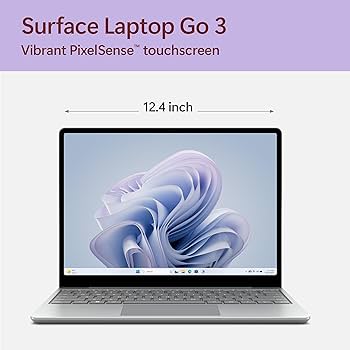 Amazon.com: Microsoft Surface Laptop Go 3 (2023) - 12.4