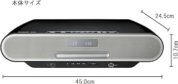 Amazon.co.jp: パナソニック コンパクトステレオシステム ブラック SC