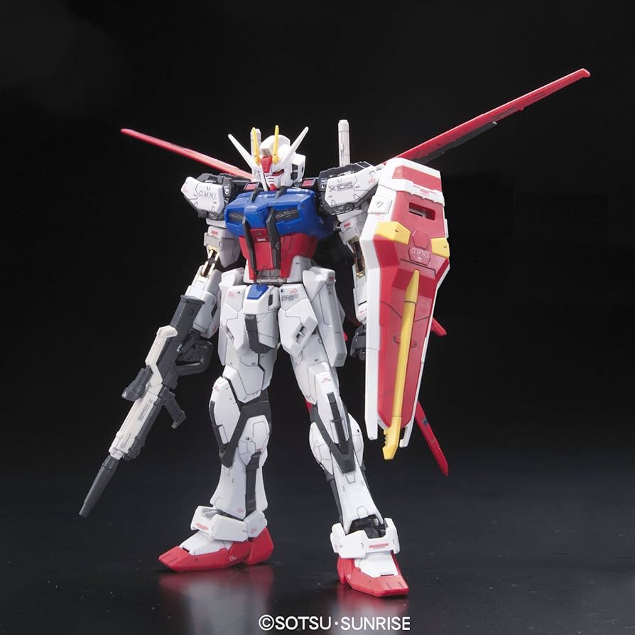 Amazon.com: Bandai #03 Aile Strike Gundam 1/144, Real Grade : Arts