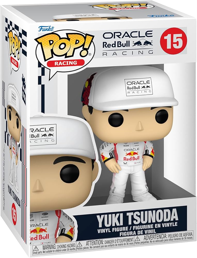Amazon.com: Funko Pop! Racing: Yuki Tsunoda - Collectable Vinyl
