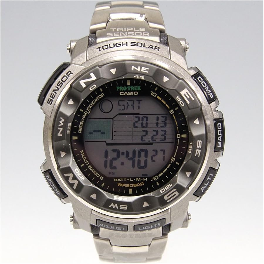 Amazon.co.jp: [カシオ] 腕時計 プロトレック PRW-2500T-7JF シルバー