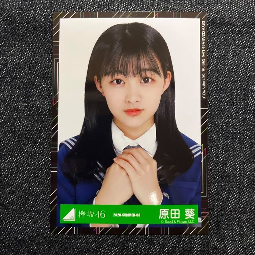 欅坂46 櫻坂46 原田葵欅宣言直筆生写真