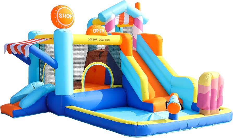 Amazon | 大型 プール エアー 遊具 滑り台 ビニールプール 大型プール