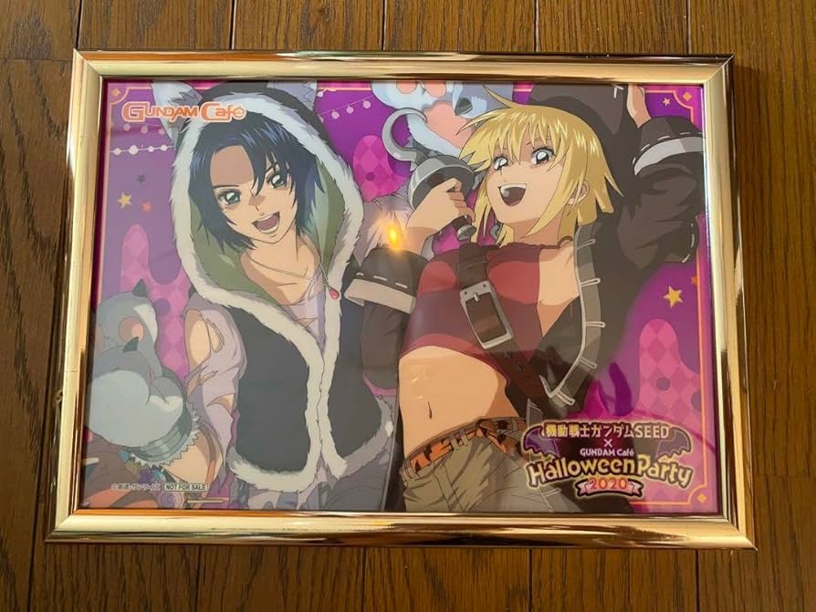 ガンダムSEED ガンダムカフェ ハロウィン 特典 2020 アスラン カガリ