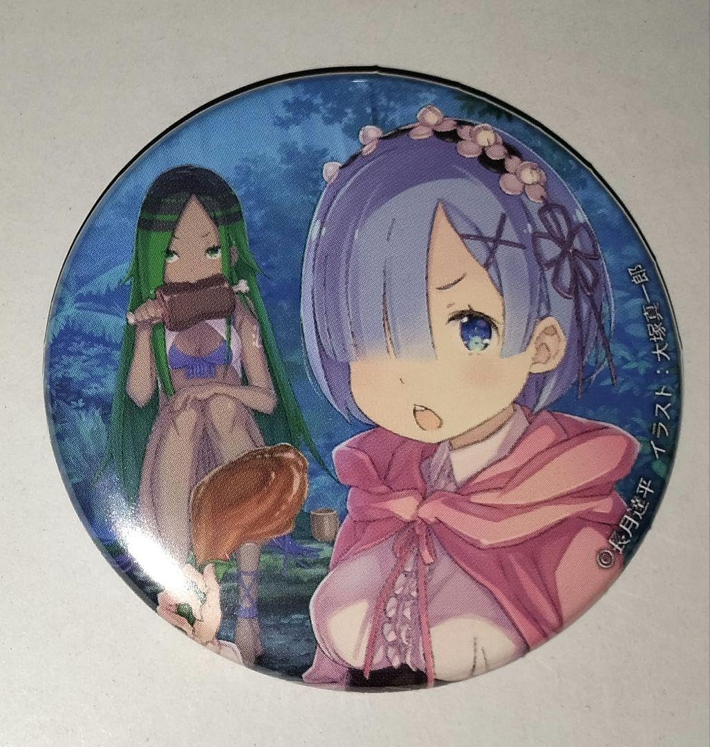 Amazon.co.jp: リゼロ レム クーナ 缶バッジ アニメイトカフェ : おもちゃ