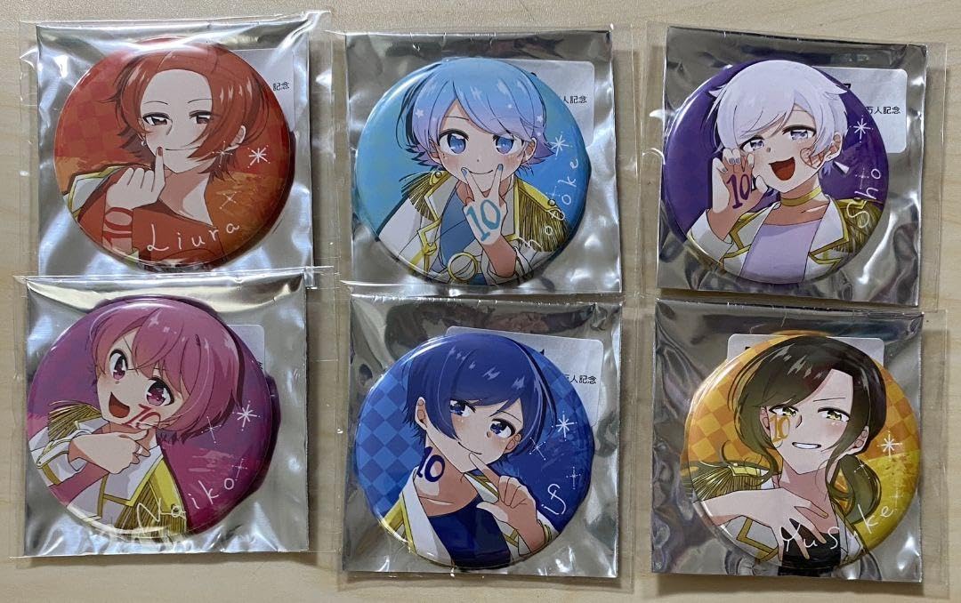 Amazon.co.jp: いれいす 10万人記念 缶バッジ : おもちゃ