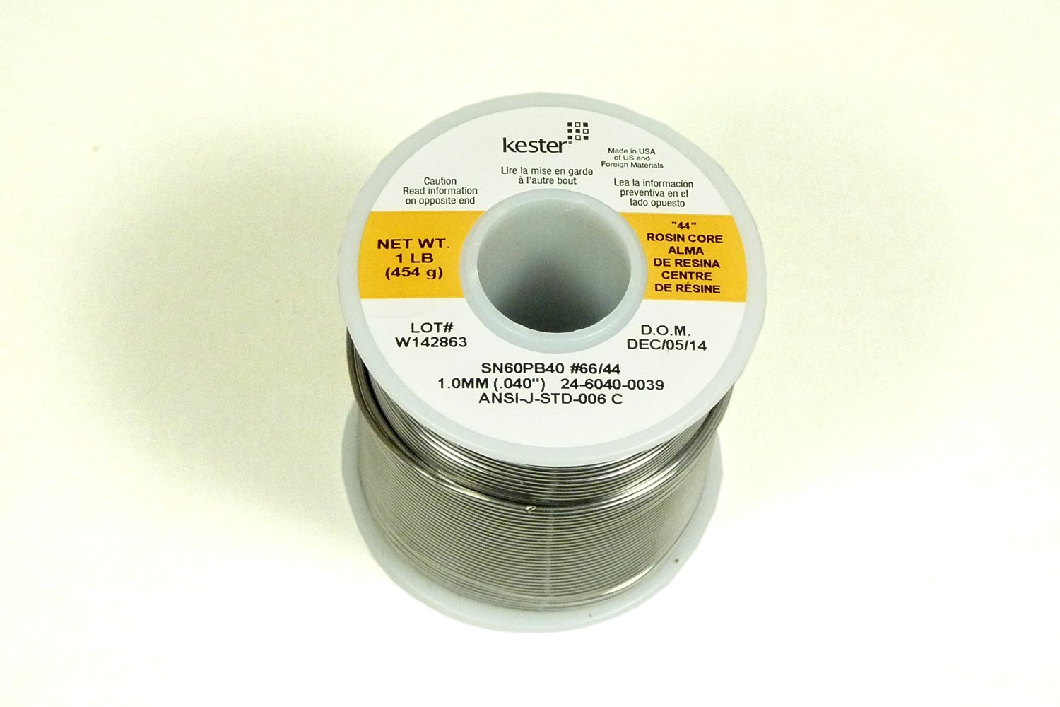 Amazon | @ギターパーツ ハンダ Kester 44 1m ケスター44 楽器配線用