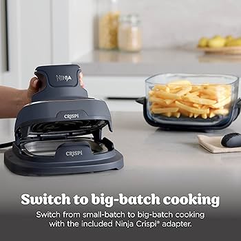 Amazon.com: Ninja Crispi 4-in-1 Glass Air Fryer | 450°F | Non