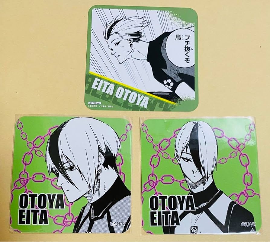 ブルーロック ブルロ 展 乙夜影汰 プリカフェ プリンセス コースター 原作