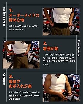 Amazon | ガードナーフィットネスベルト 正規品 男女兼用 トレーニング