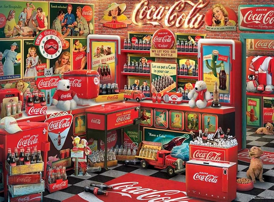 Amazon | 刻印クロスステッチキット大人初心者-コカ・コーラストア-DIY