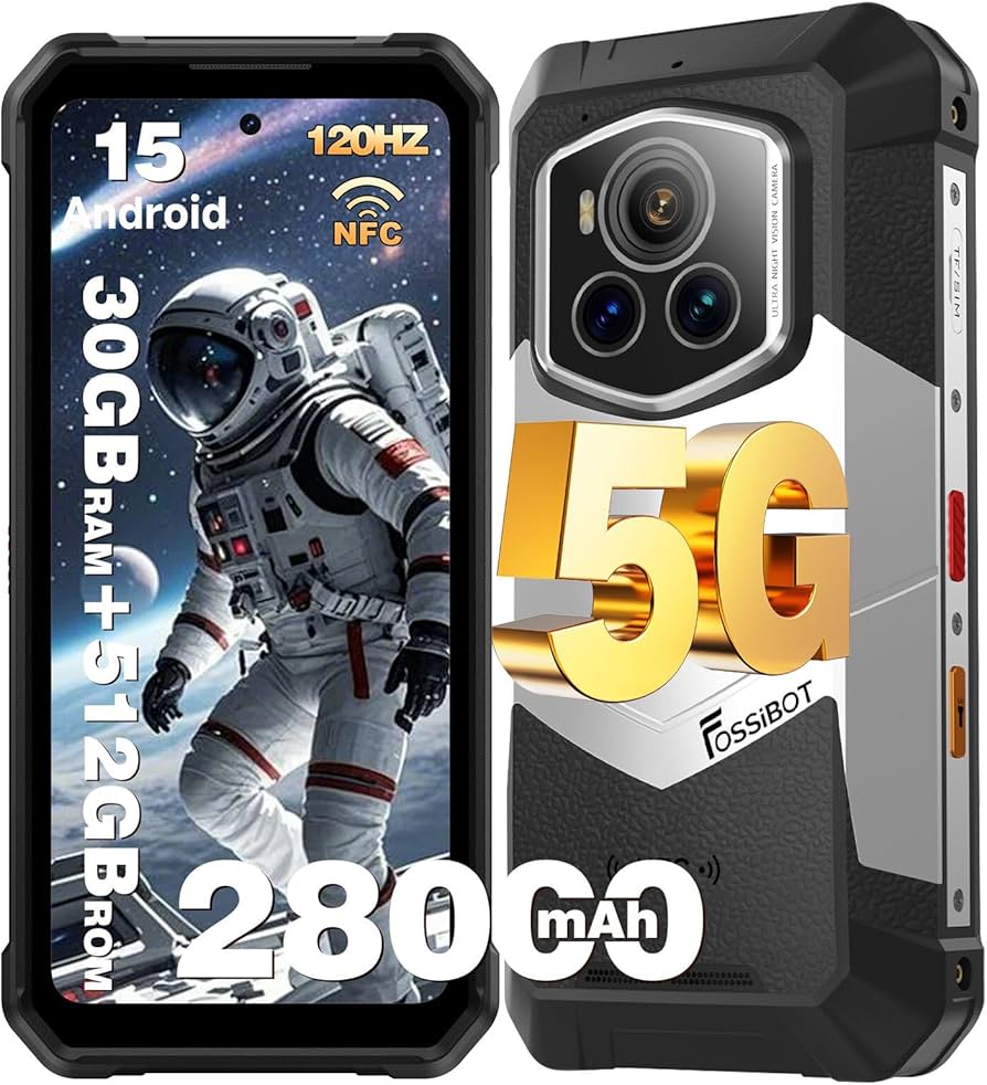 Amazon | 「5G対応」FOSSiBOT F107 Pro SIMフリー スマホ 本体 Android