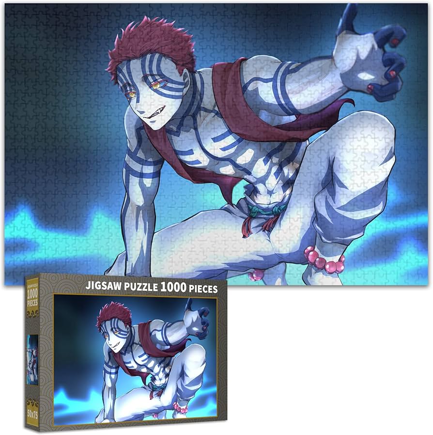 Amazon | 鬼滅の刃 猗窩座 パズル 1000ピース 鬼滅 ジグソーパズル