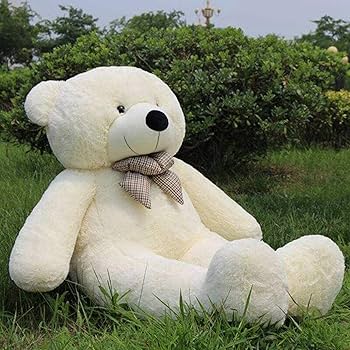 Amazon.co.jp: [XLOYP] ぬいぐるみ 特大 白い 120cm くま/テディベア