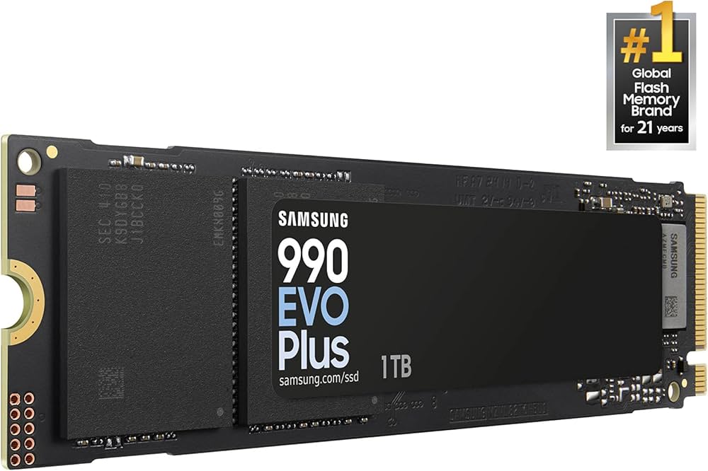 Amazon | Samsung 990 EVO Plus SSD 1TB、PCIe Gen 4x4、Gen 5x2 M.2