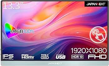Amazon.co.jp: JAPANNEXT 13.3インチ モバイルモニター IPS パネル