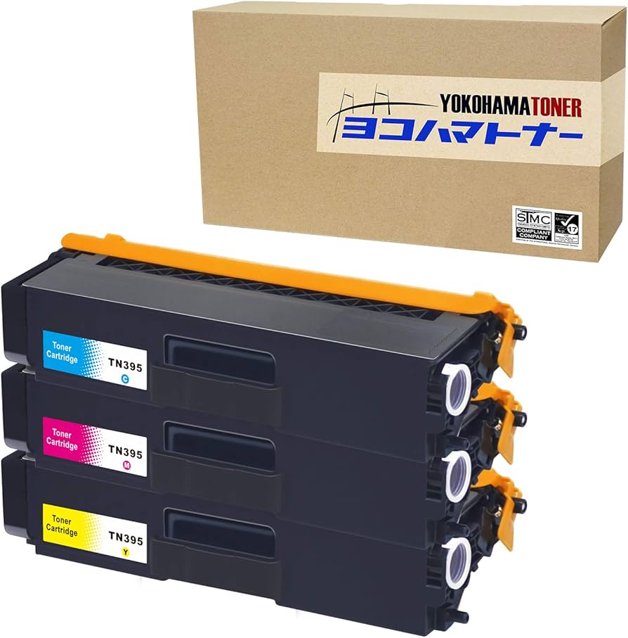 Amazon.co.jp: TN-395CMY カラー3色（シアン/マゼンタ/イエロー
