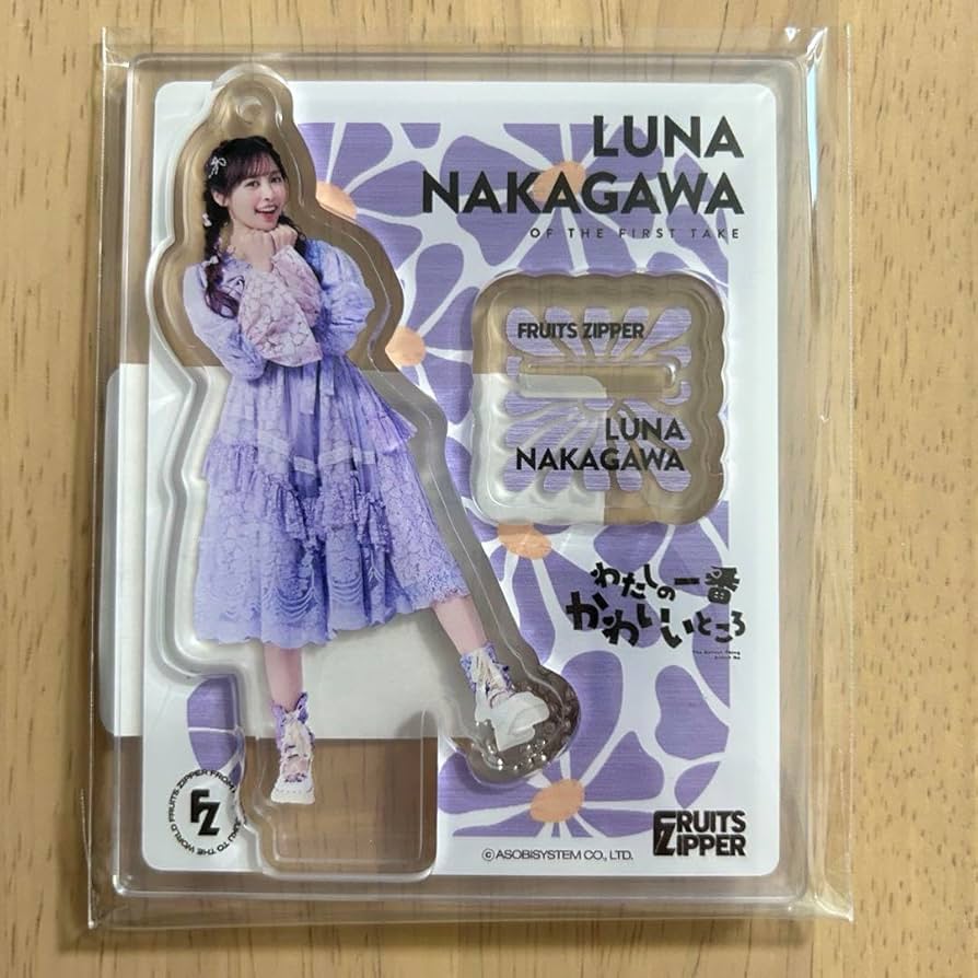 Amazon.co.jp: FRUITSZIPPER 仲川瑠夏 アクスタ わたかわ フルーツ