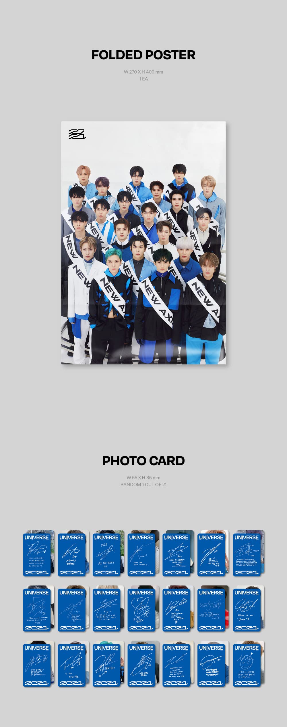 Amazon.com: SM Ent. NCT - Universe (Vol.3) Album+Folded Poster+