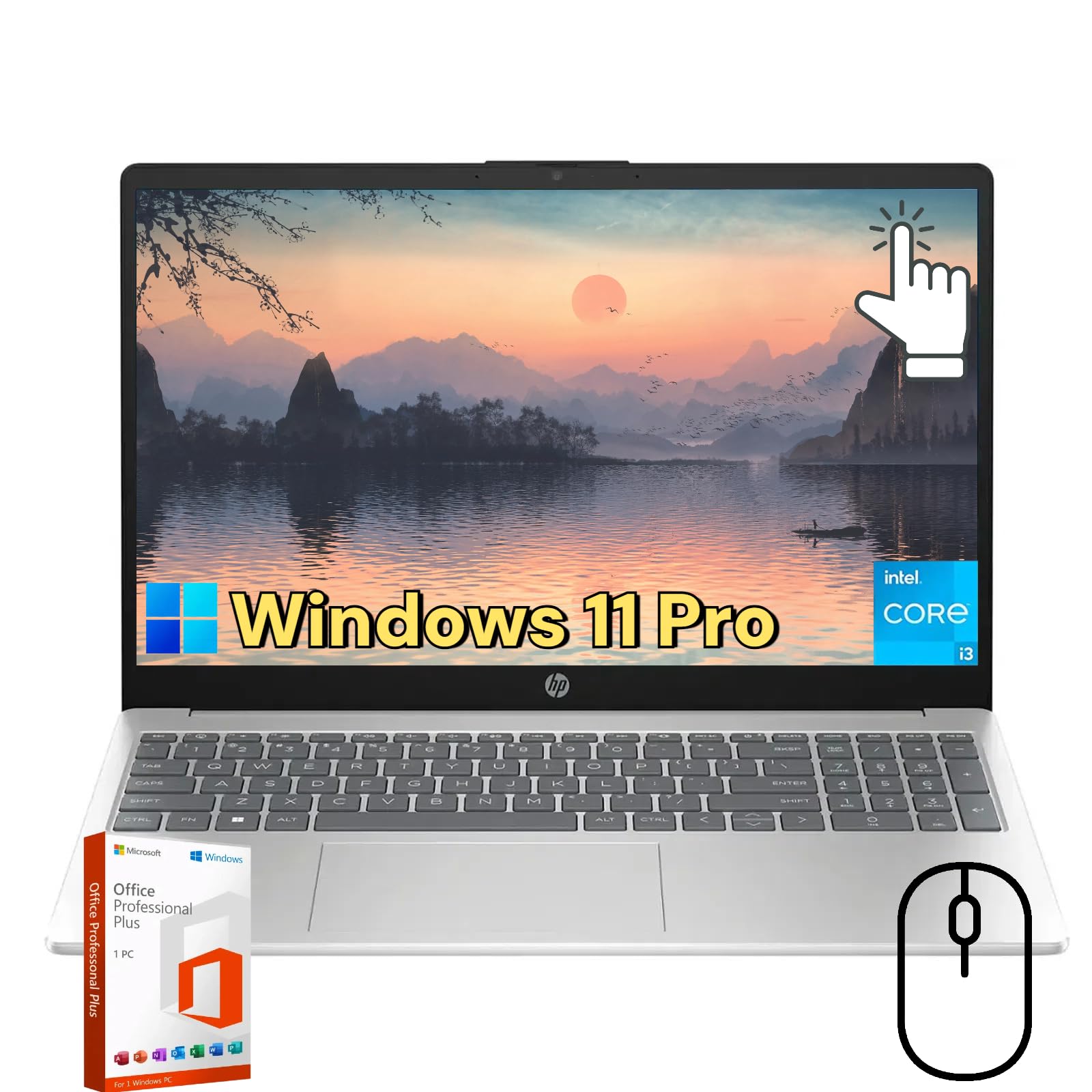 Amazon.co.jp: HP 15.6 ポータブルタッチスクリーンノートパソコン