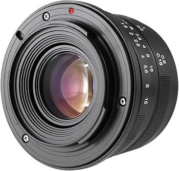 Amazon.co.jp: 七工匠 7artisans 25FXB 25mm F1.8 Xマウント 富士