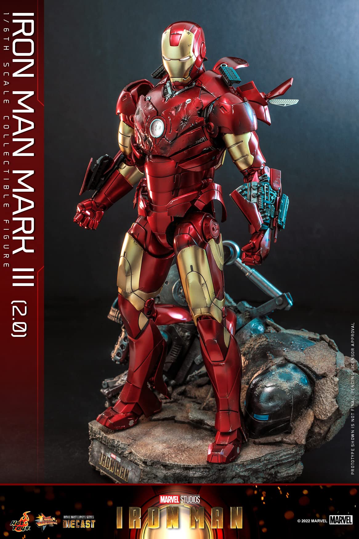 Amazon.co.jp: Movie Masterpiece DIECAST Iron Man Mark 3 (2.0