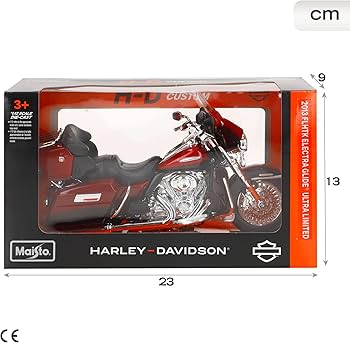 Amazon.com: Maisto Motorcycles 1: 12 Harley-Davidson Custom - 2013