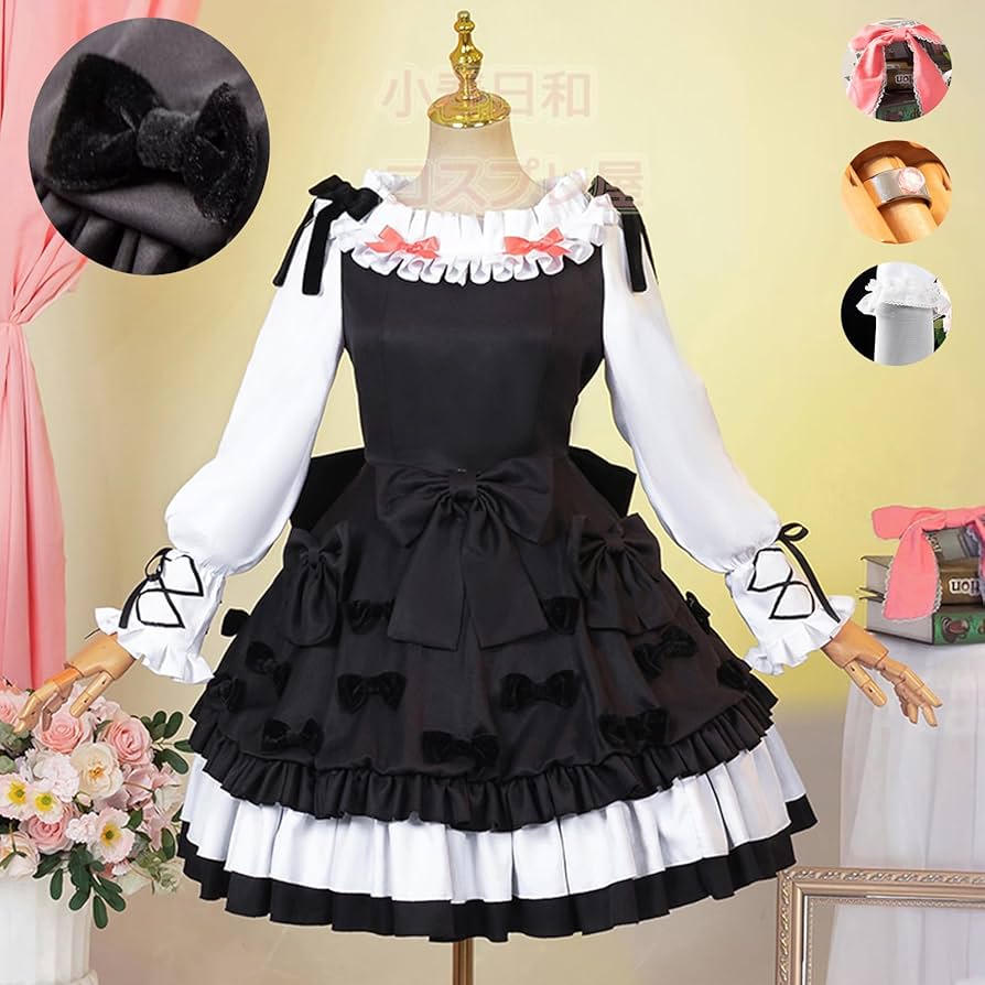 Amazon.co.jp: コスプレ衣装 フルセット ウィッグを追加可能 まどか