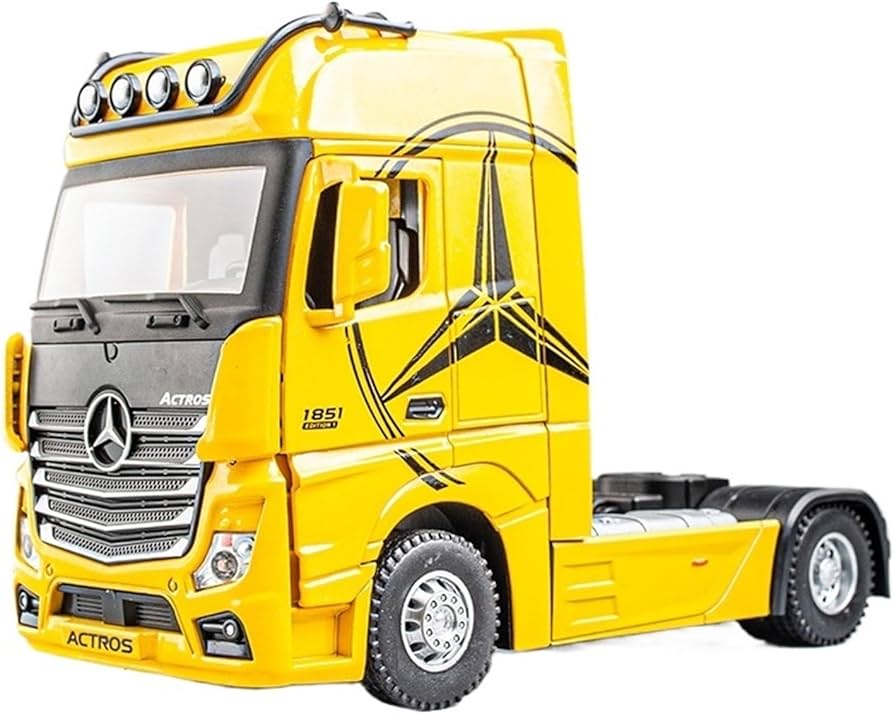 Amazon.co.jp: ミニカー スケールモデルカー セミトラックトレーラー 1