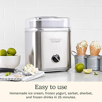 Cuisinart ICE-30BC Pure Indulgence 2-Quart Automatic Frozen Yogurt