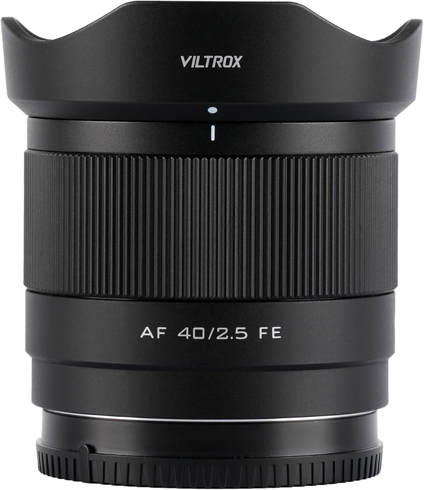 Amazon.co.jp: VILTROX AF 40mm F2.5 FE Eマウント レンズ, Sony用 FE