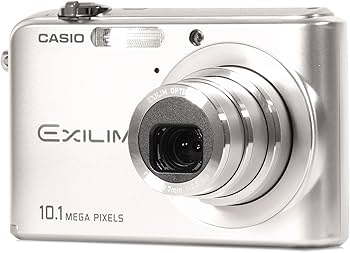 Casio Exilim EX-Z1000 Digital Camera - Silver [10.1MP, 3x Optical