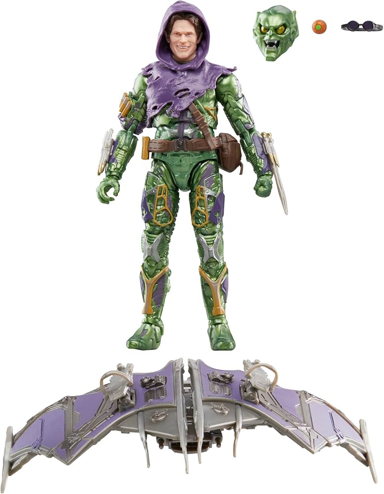 Amazon.com: Marvel Legends Green Goblin and Spider-Man No Way Home