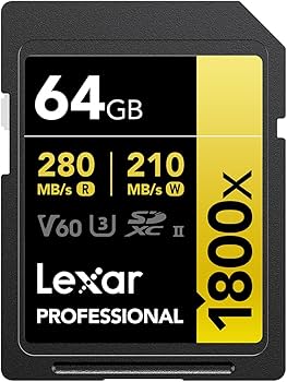 Amazon.com: Lexar Professional 1800x SDXC UHS-II Gold Series