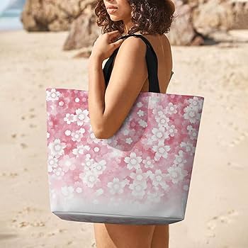 Amazon.co.jp: トートバッグ 春 さくら 桜柄 サクラ 和柄 和風