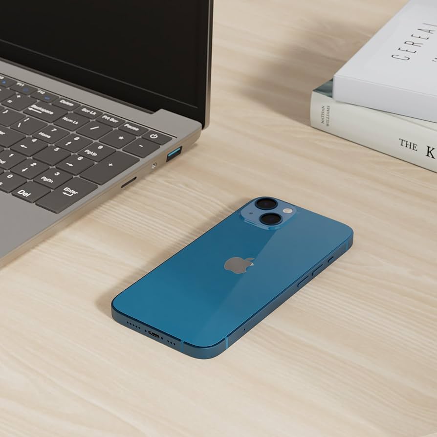 Amazon.com: Apple iPhone 13, 128GB, Blue for Cricket Wireless