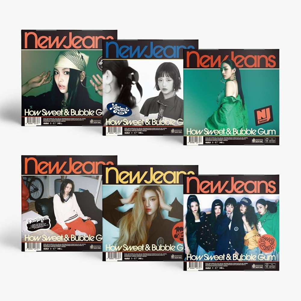 Amazon.com: NewJeans How Sweet Double Single Album with Tracking