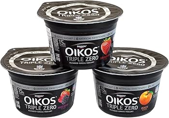 Amazon.com: Nonfat Greek Yogurt, Blended, Triple Zero, 5.3 oz