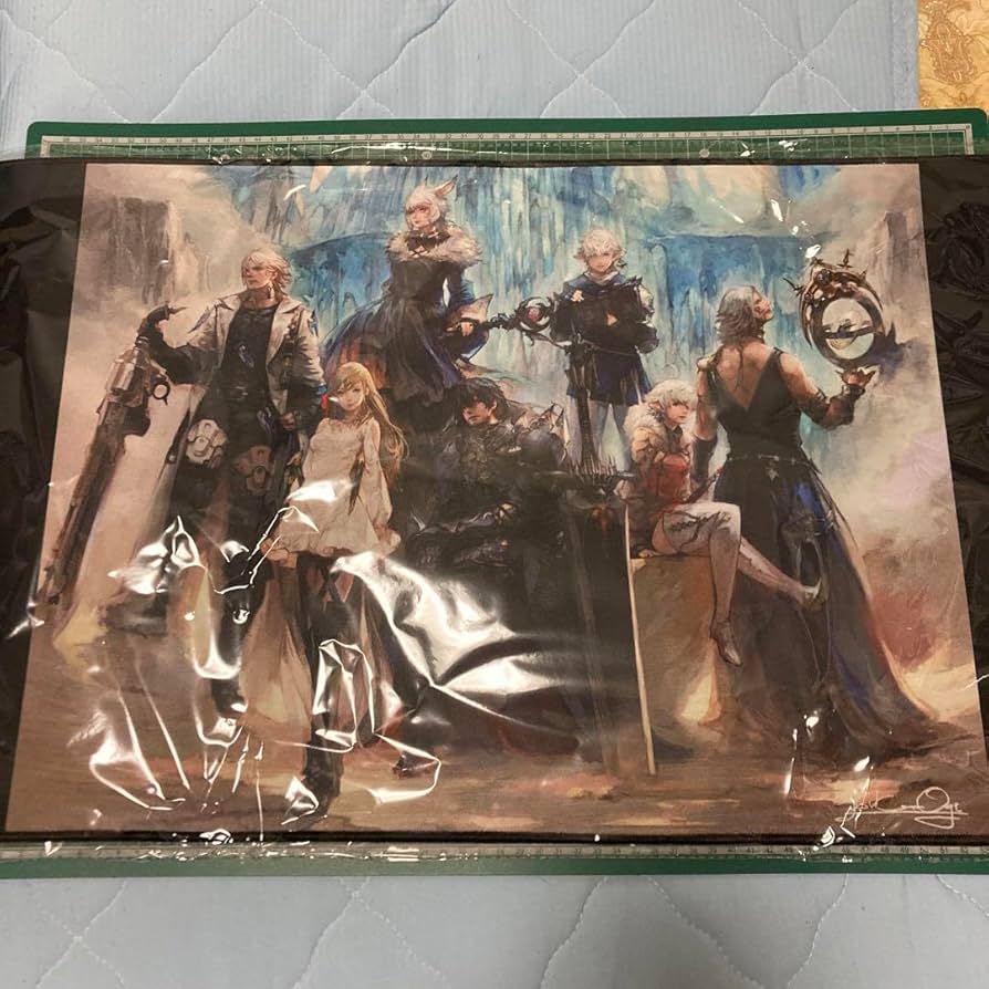 Amazon.co.jp: FF14 ゲーミングマウスパッド 闇の戦士たち : パソコン