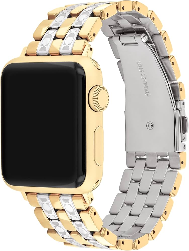 Amazon.com: COACH Apple Watch Strap, Compatible with Apple Watch
