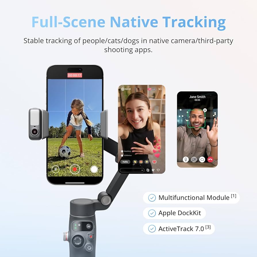 Amazon.com: DJI Osmo Mobile 8 Advanced Tracking Combo Gimbal