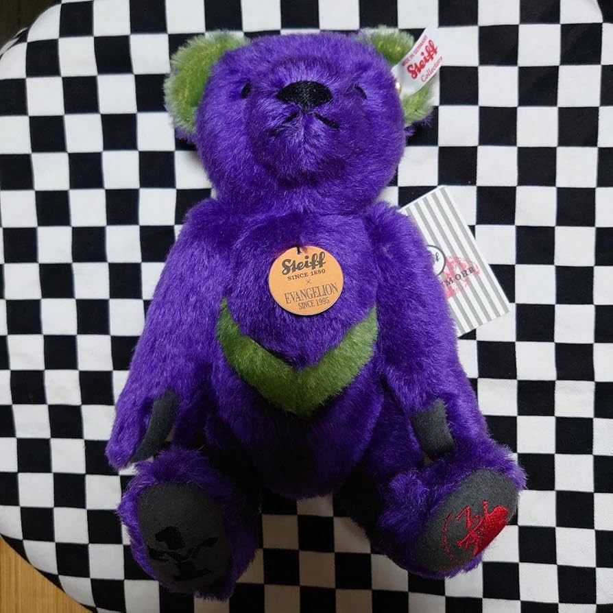初回生産分「Steiff エヴァンゲリオン テディベア」特製スリーブ付き