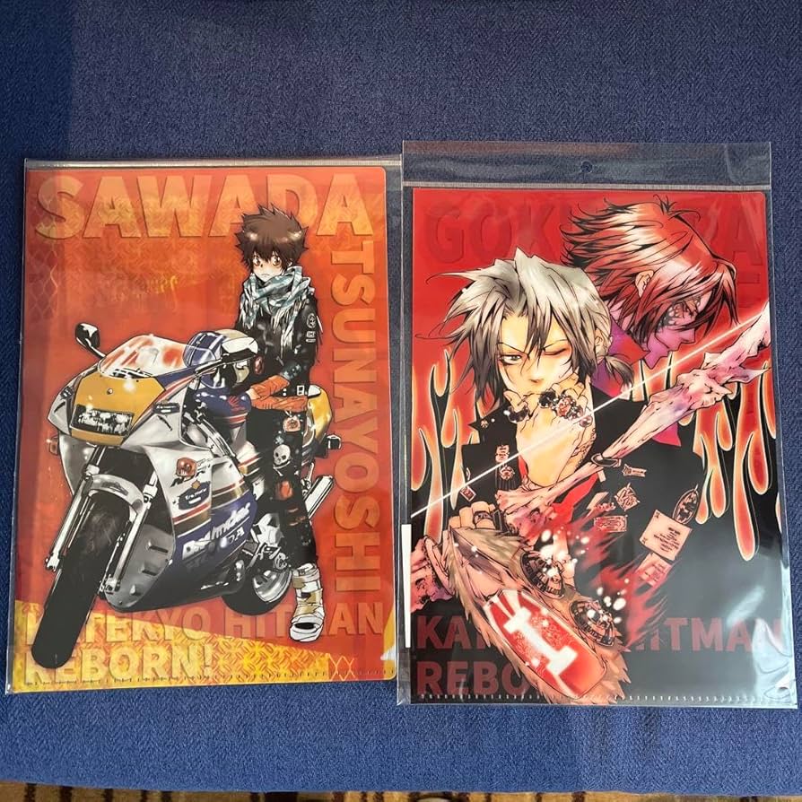 Amazon.co.jp: 家庭教師ヒットマンreborn クリアファイル 獄寺隼人