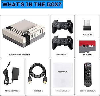Amazon.co.jp: Kinhank スーパーコンソール キューブ X3 レトロゲーム
