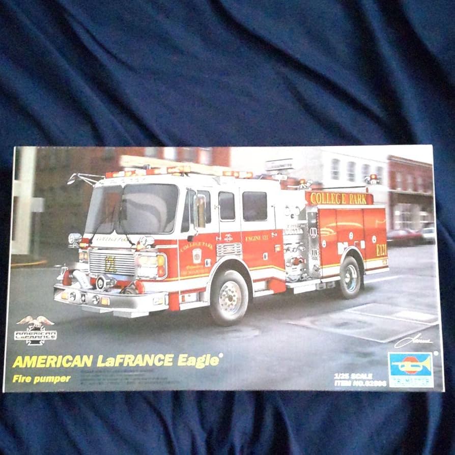 Amazon | 超1点物 アメリカ消防ポンプ車 1/25 プラモデル | プラモデル