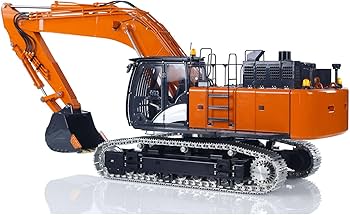 Amazon.com: wheelfun LESU 1/14 RC Hydraulic Excavator Model Aoue