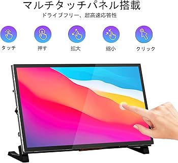 Amazon.co.jp: wisecoco 7インチモニター IPS 1024 x 600 LCD タッチ