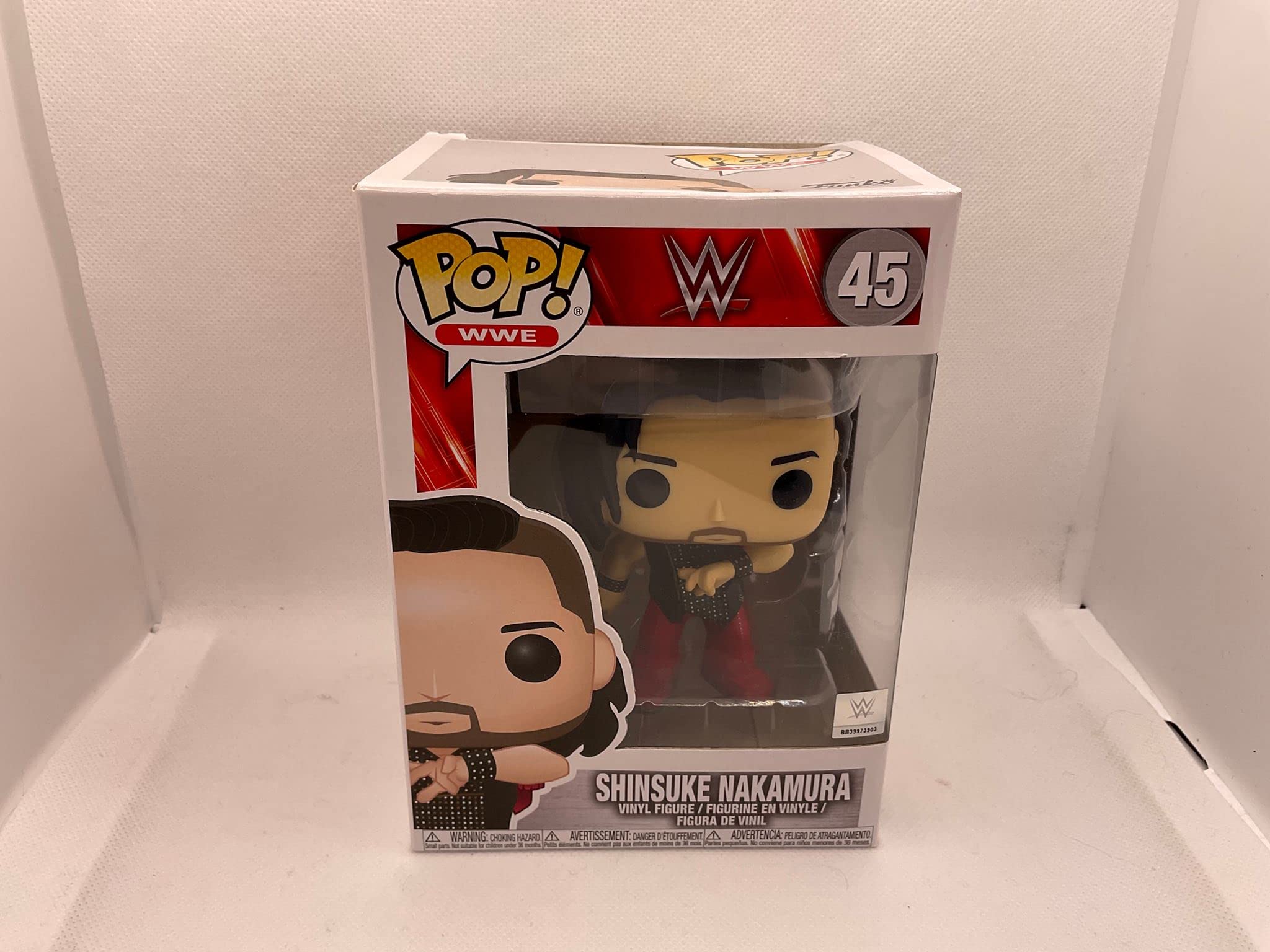 Amazon.co.jp: WWE Funko POP!中邑真輔 #45 : おもちゃ