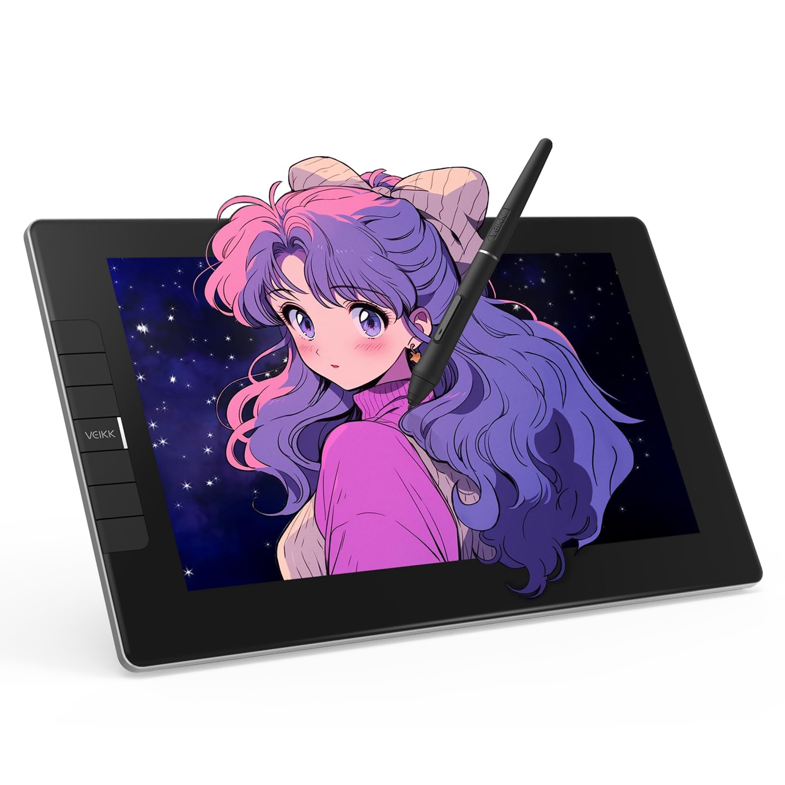 Amazon.com: VEIKK VK1200 V2 Drawing Tablet with Screen,11.6-inch