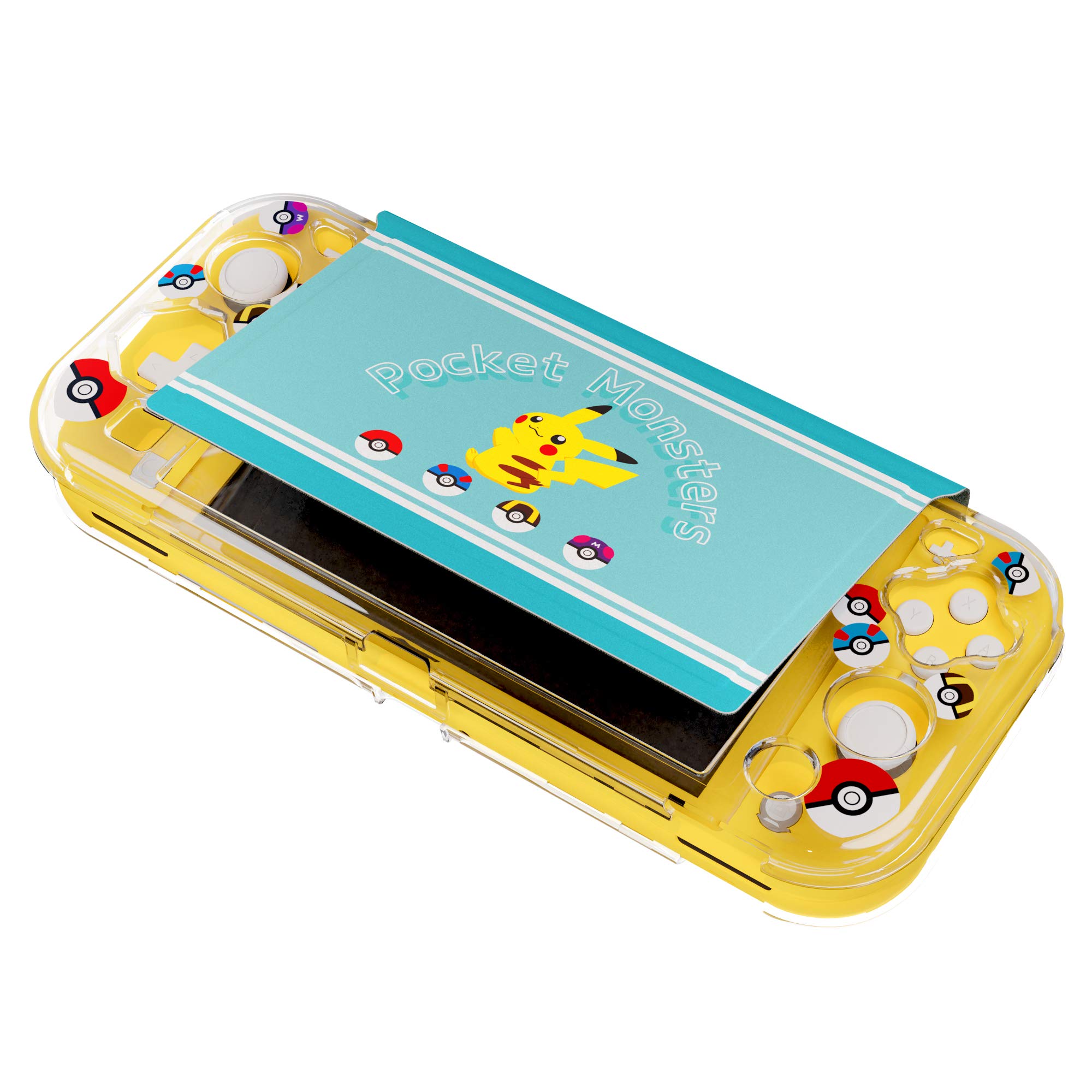 Nintendo Switch Lite 本体、充電器、箱付き ポケモンデザイン Switch